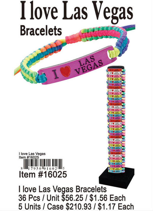 I Love Las Vegas Bracelets